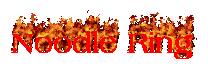 Noodle Ring (flaming text gif)
